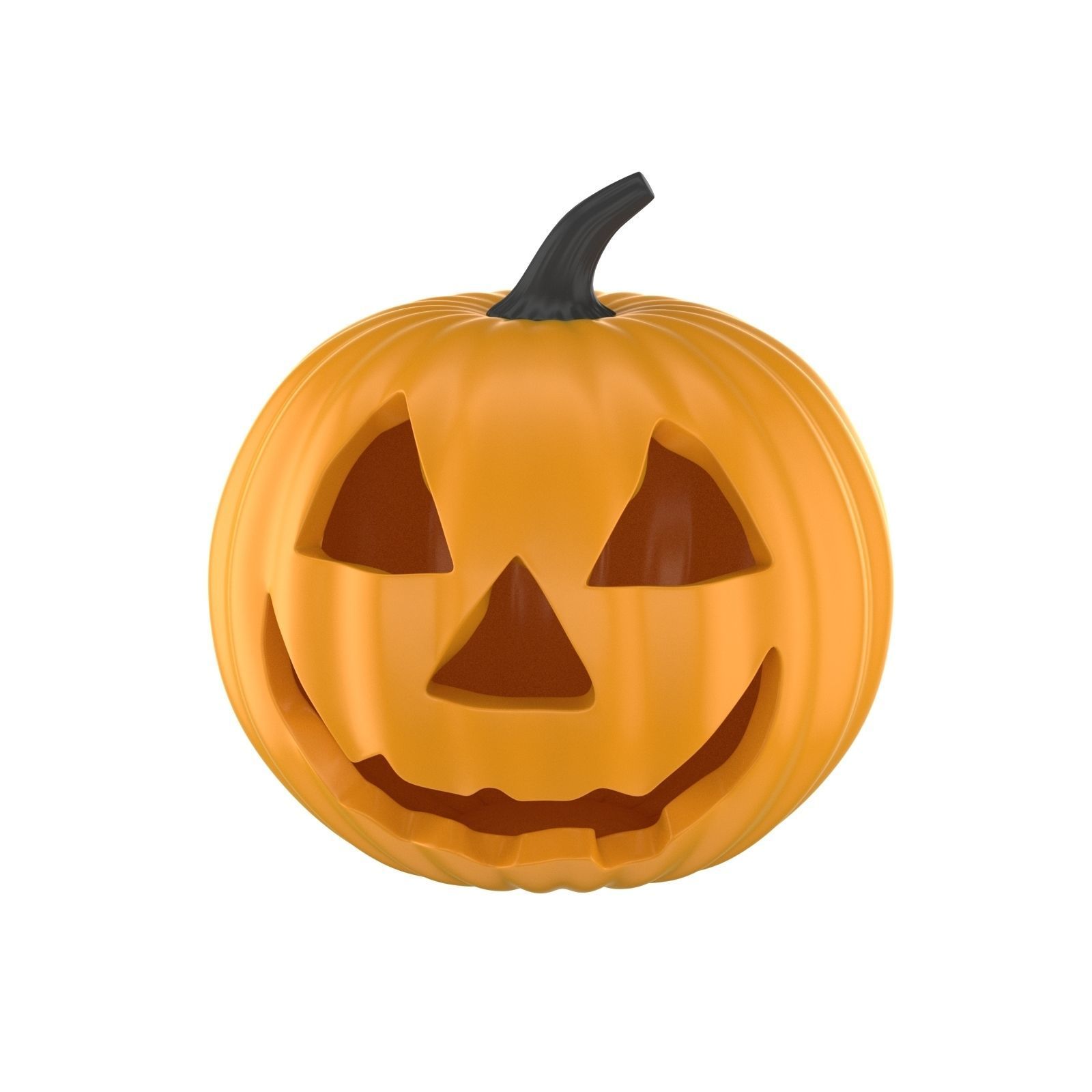 Halloween 6 Pumpkin 3D model_13