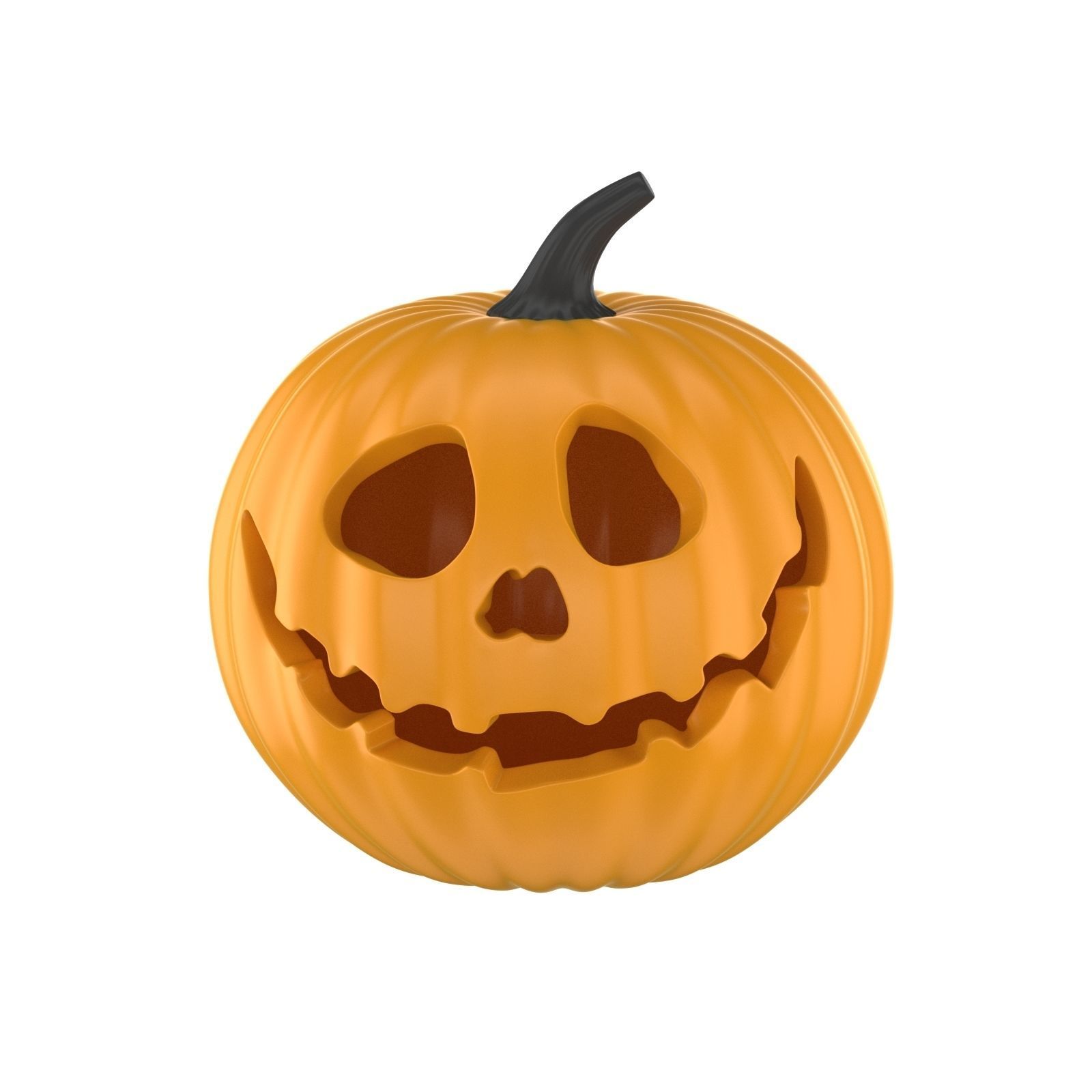 Halloween 6 Pumpkin 3D model_16
