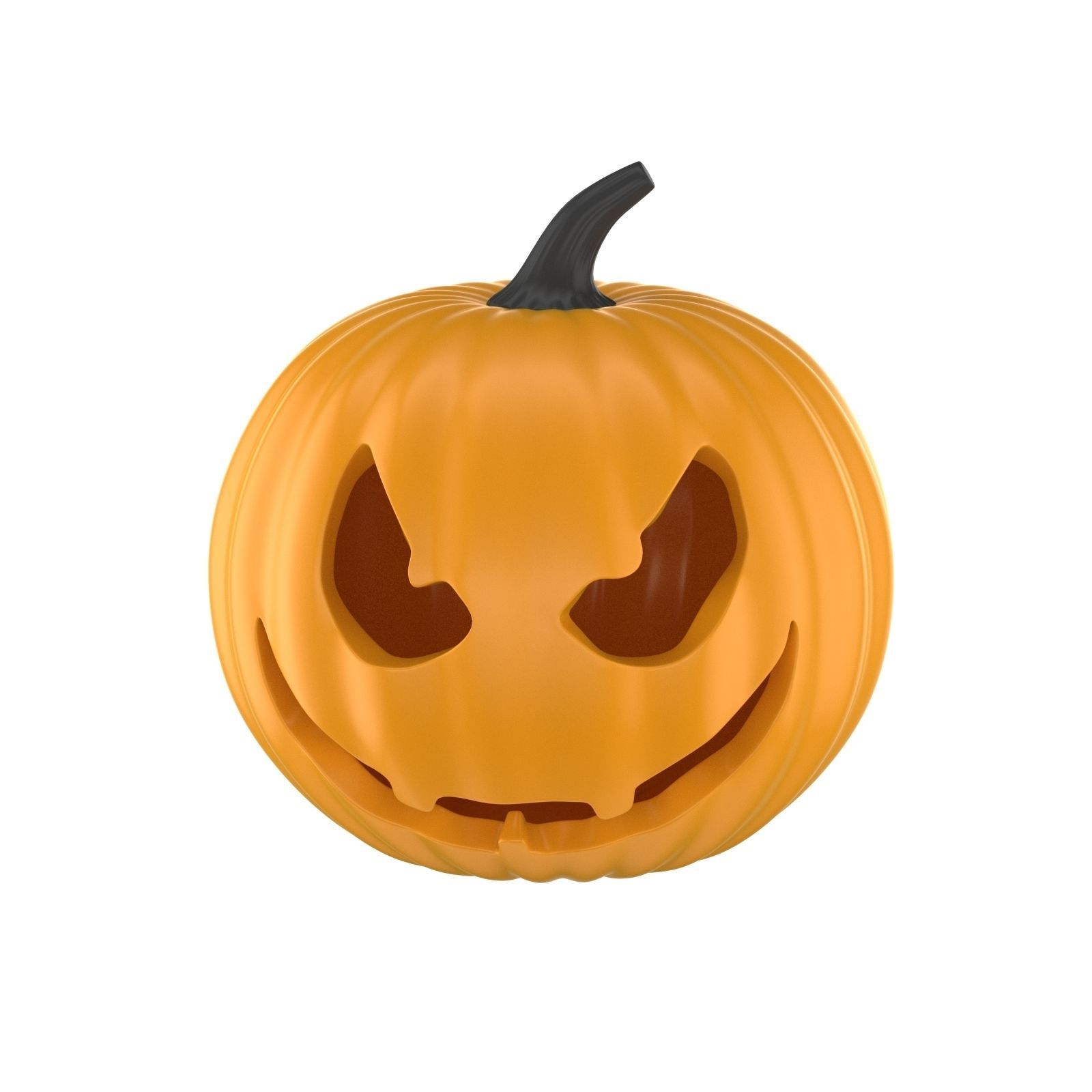 Halloween 6 Pumpkin 3D model_10
