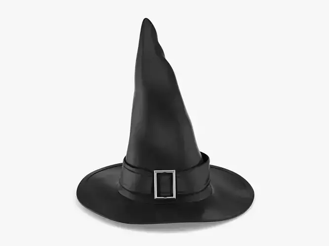 Halloween Witch Hat 3D model