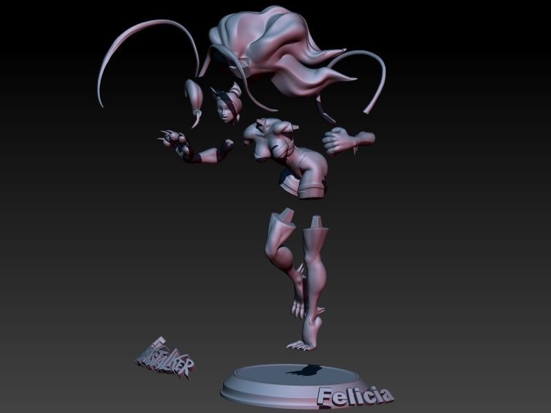 Felicia Rosemary from Darkstalkers 3D print model_7