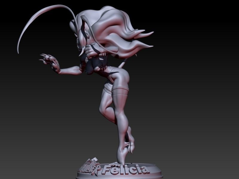 Felicia Rosemary from Darkstalkers 3D print model_2