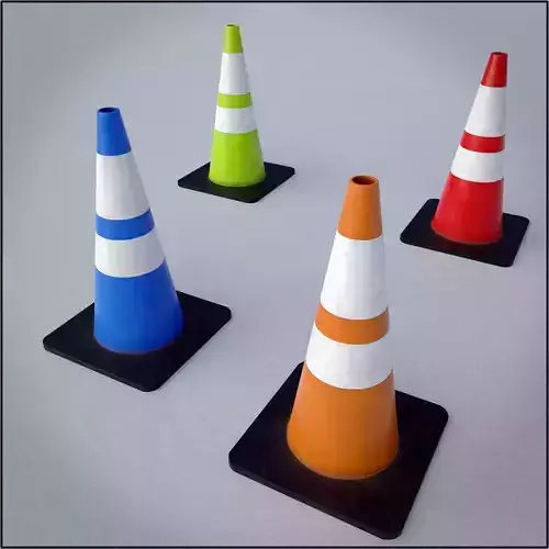 Traffic Cone game asset multi-pack