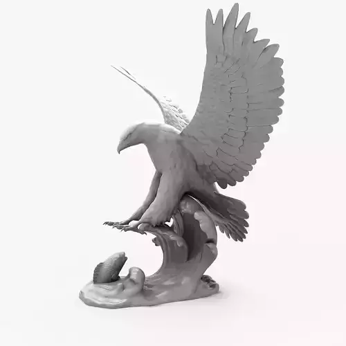 eagle statue