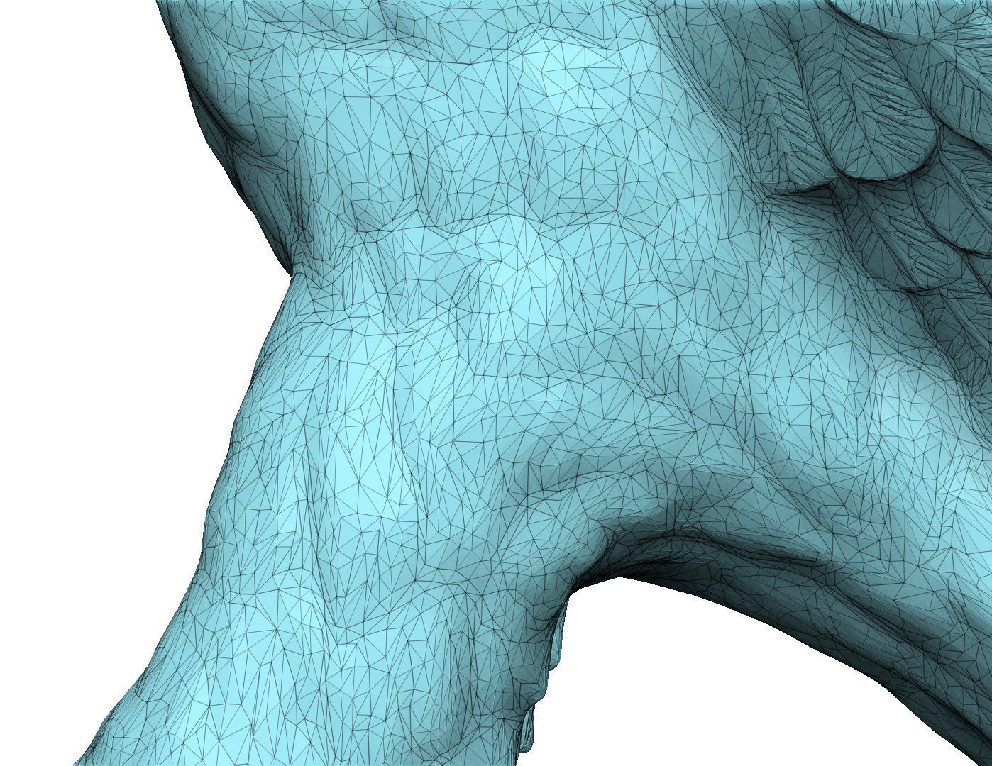 eagle sculpture 3D print model_11