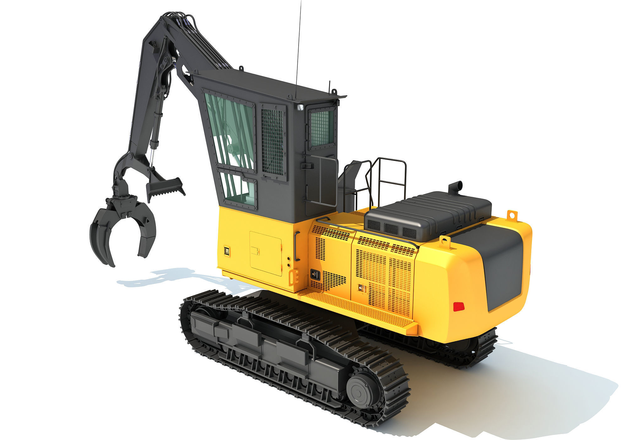 Forest Machine 3D model_2