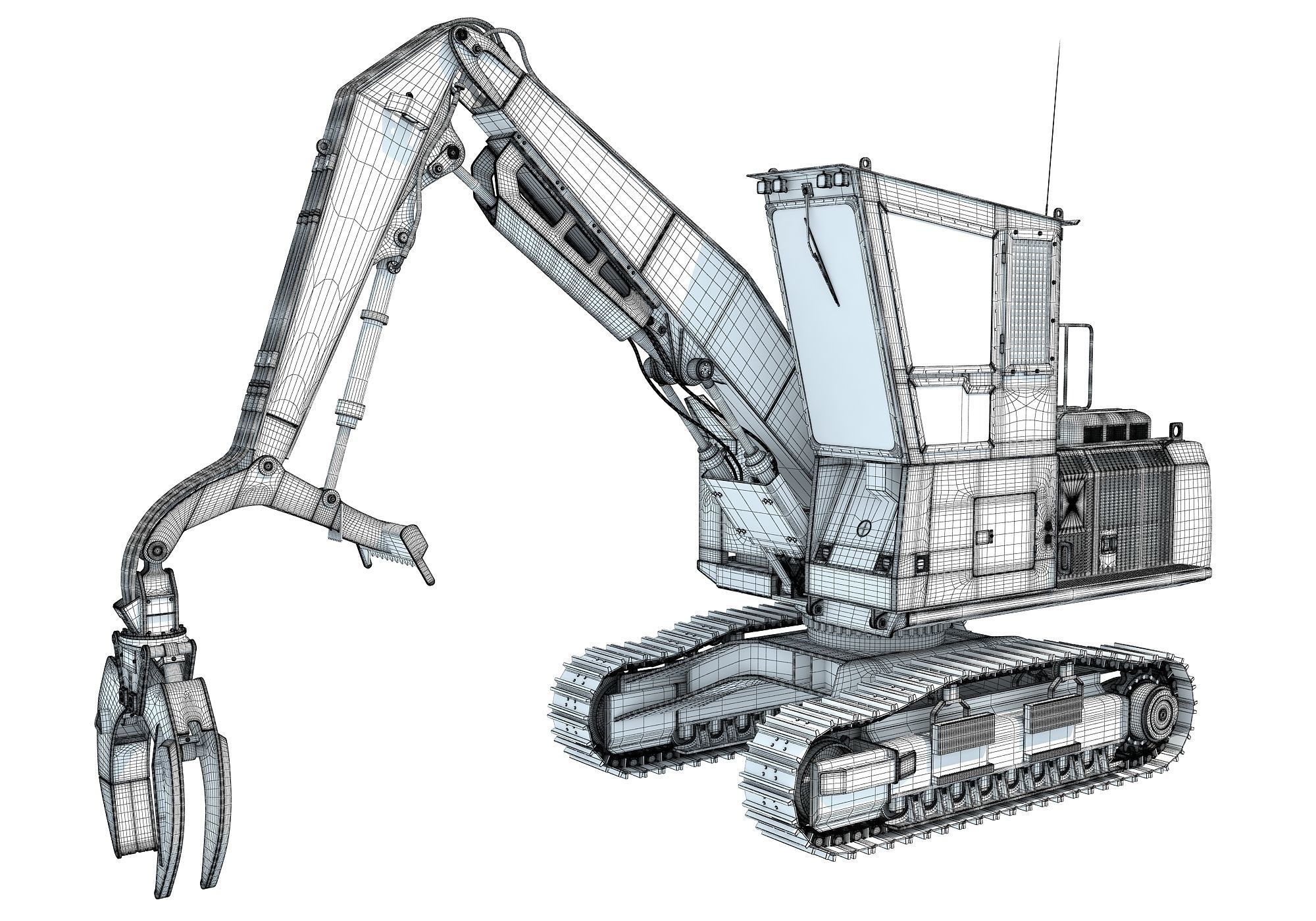 Forest Machine 3D model_16