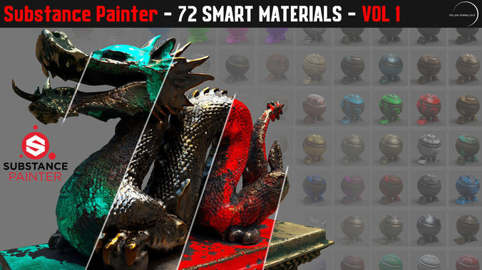 72 Smart Materials For Substance Painter Texture