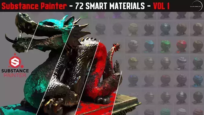 72 Smart Materials For Substance Painter