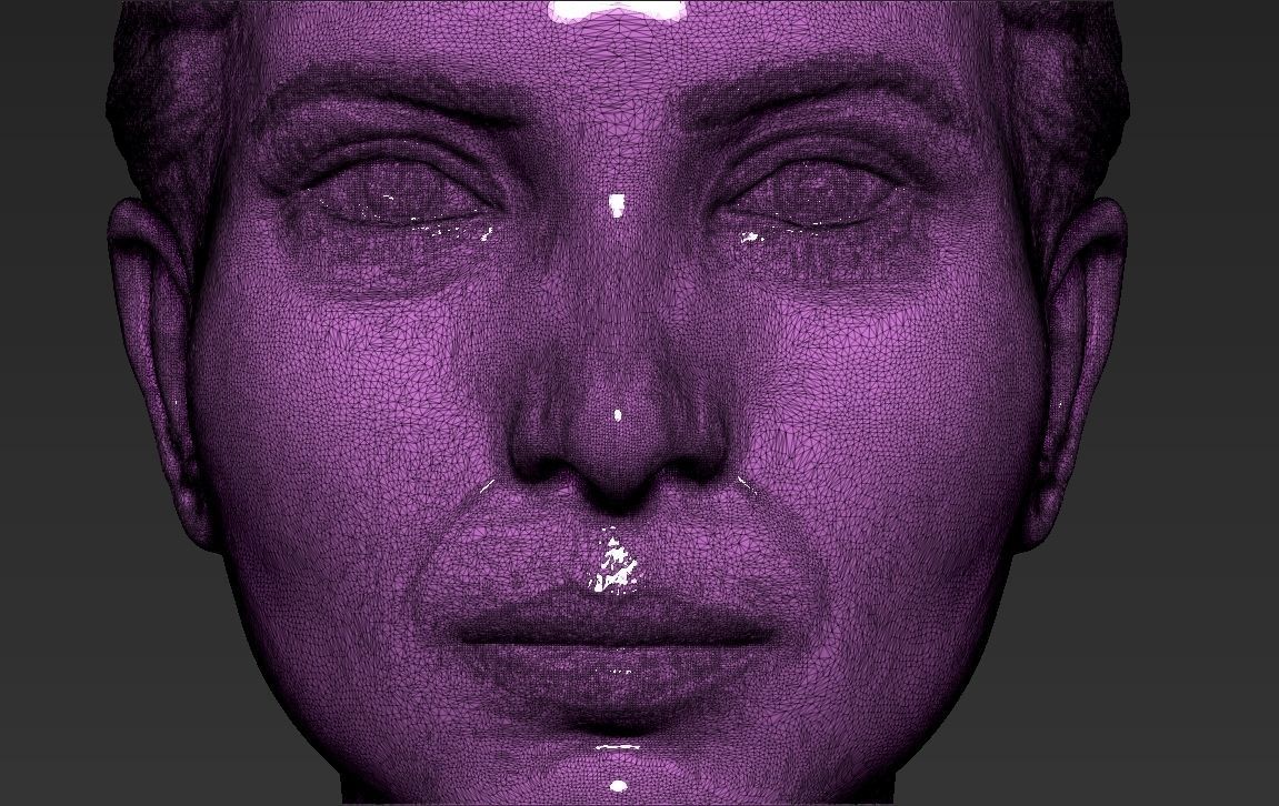 Ivanka Trump bust ready for full color 3D printing 3D print model_54