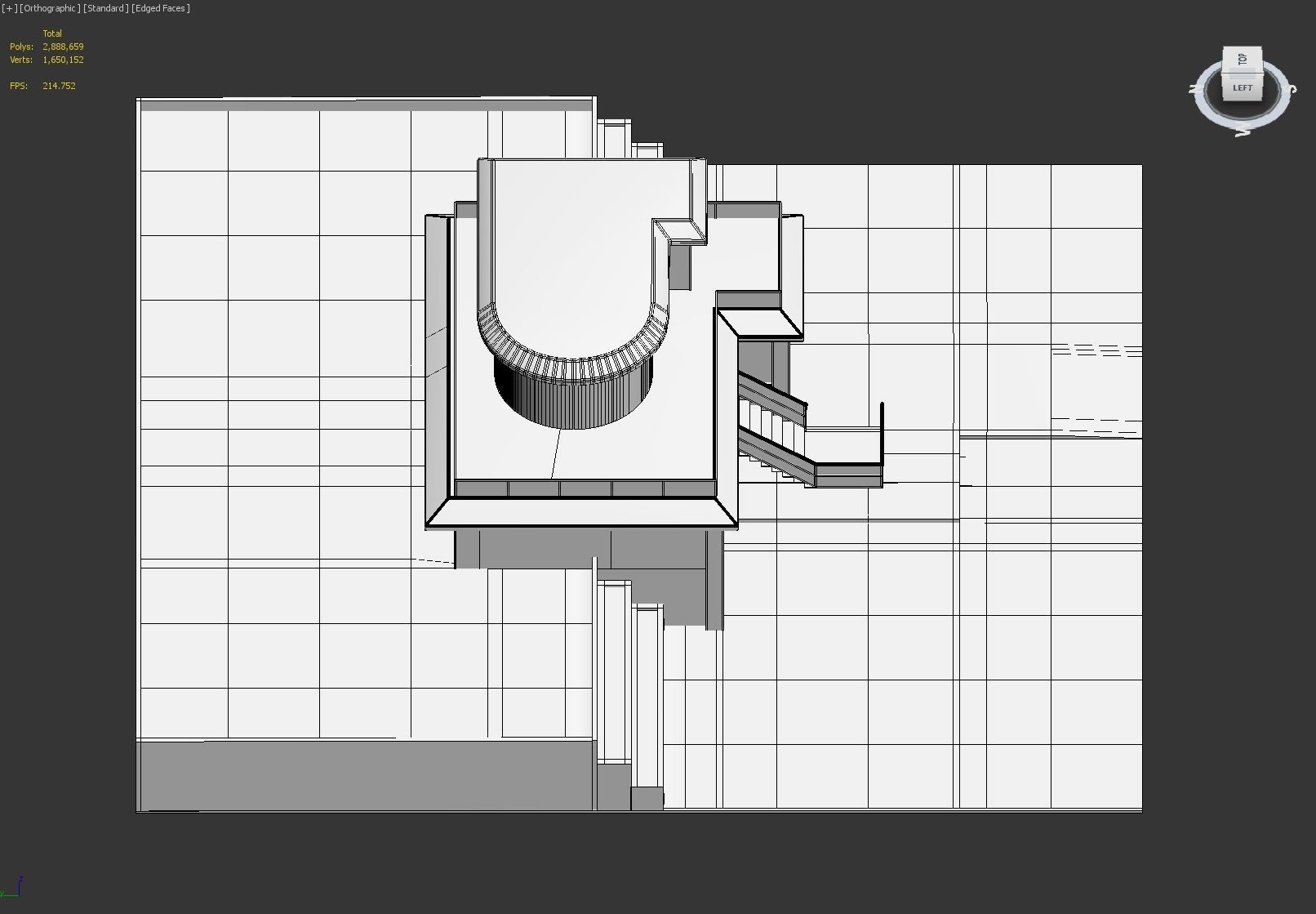 Luxury open plan house 3D model_18