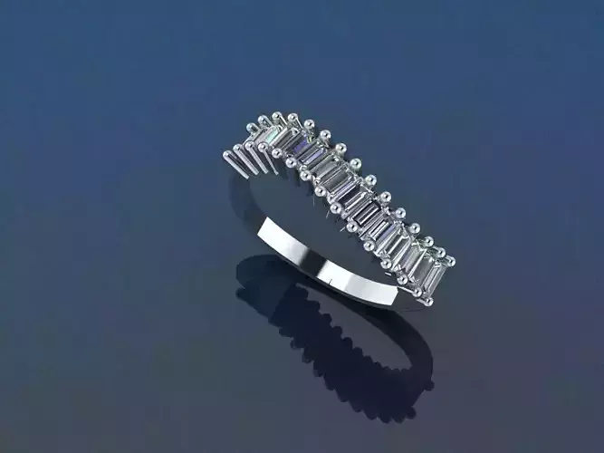 Baguette ring
