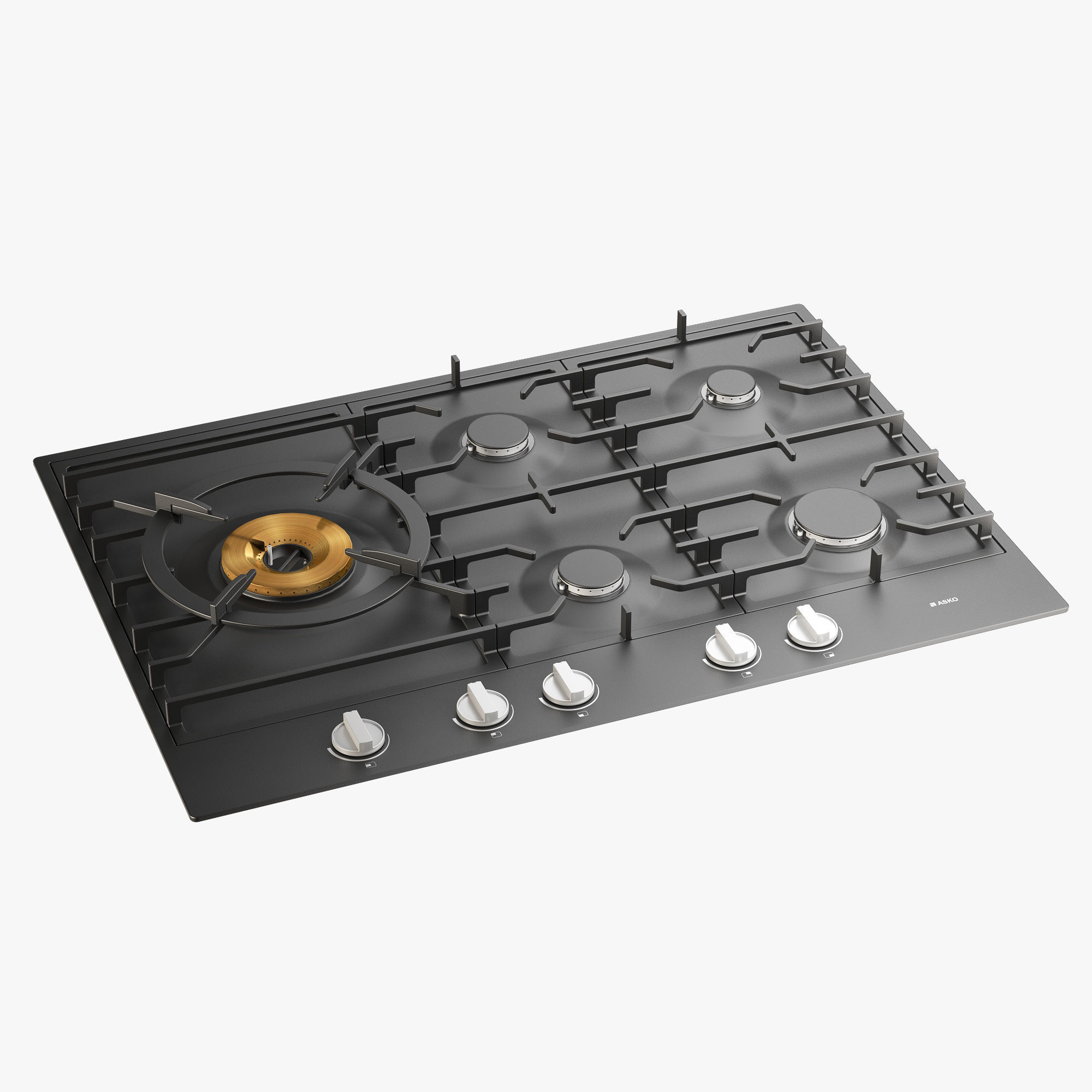 Asko HG1776AB gas cooktop 3D model_2