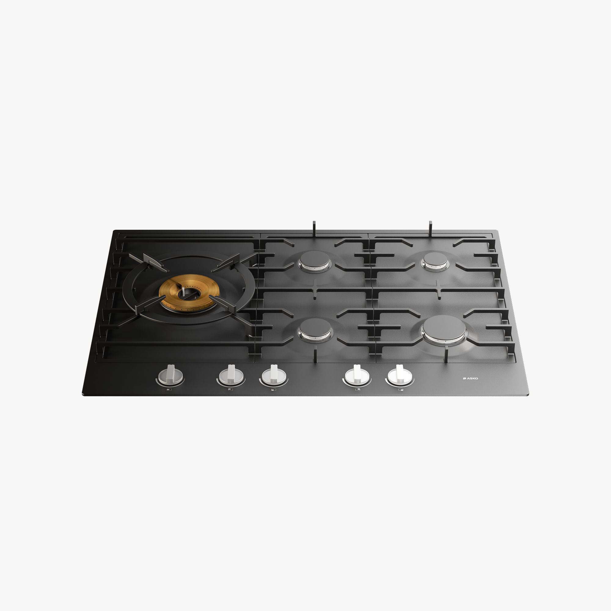 Asko HG1776AB gas cooktop 3D model_1