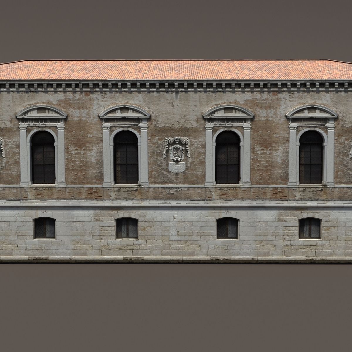 Venice Building 148 Low Poly Low-poly 3D model_3