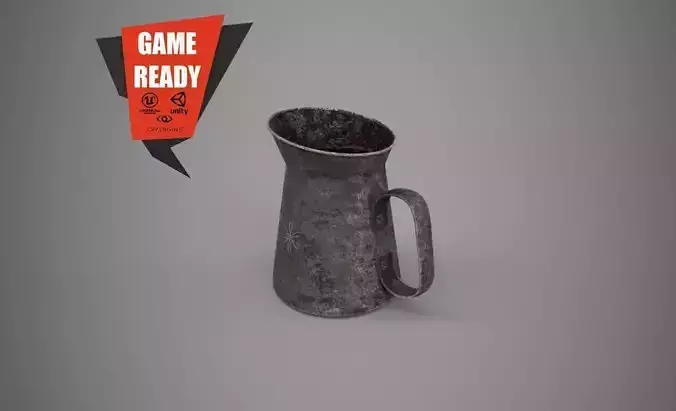 OLD JUG LOW POLY