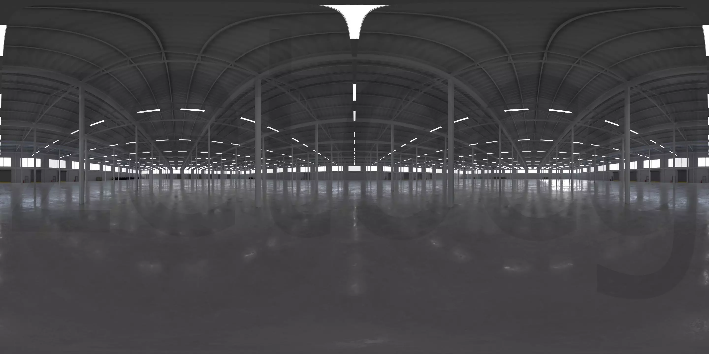 HDRI - Industrial Warehouse Interior 5b Texture_0