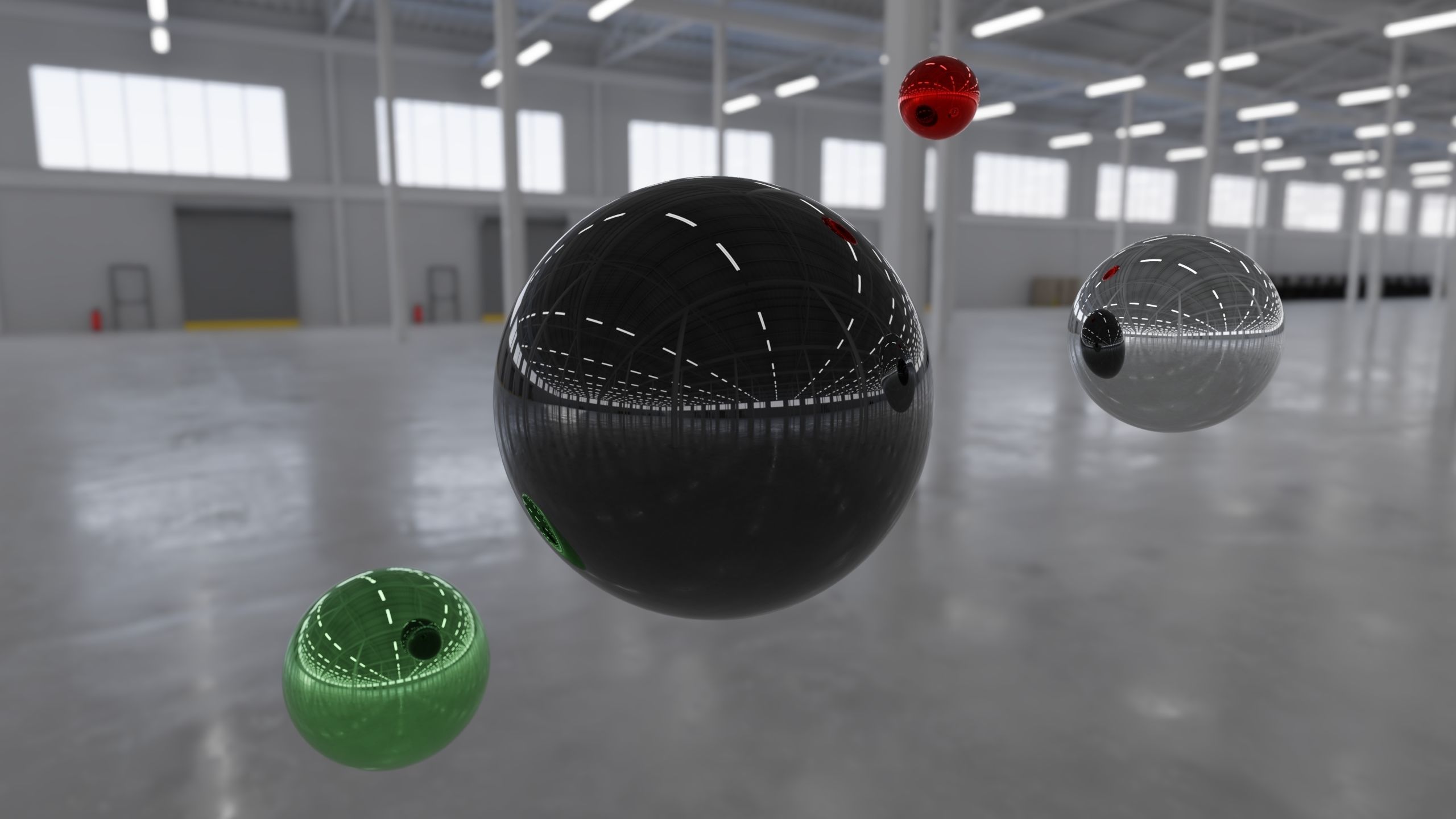 HDRI - Industrial Warehouse Interior 5b Texture_2