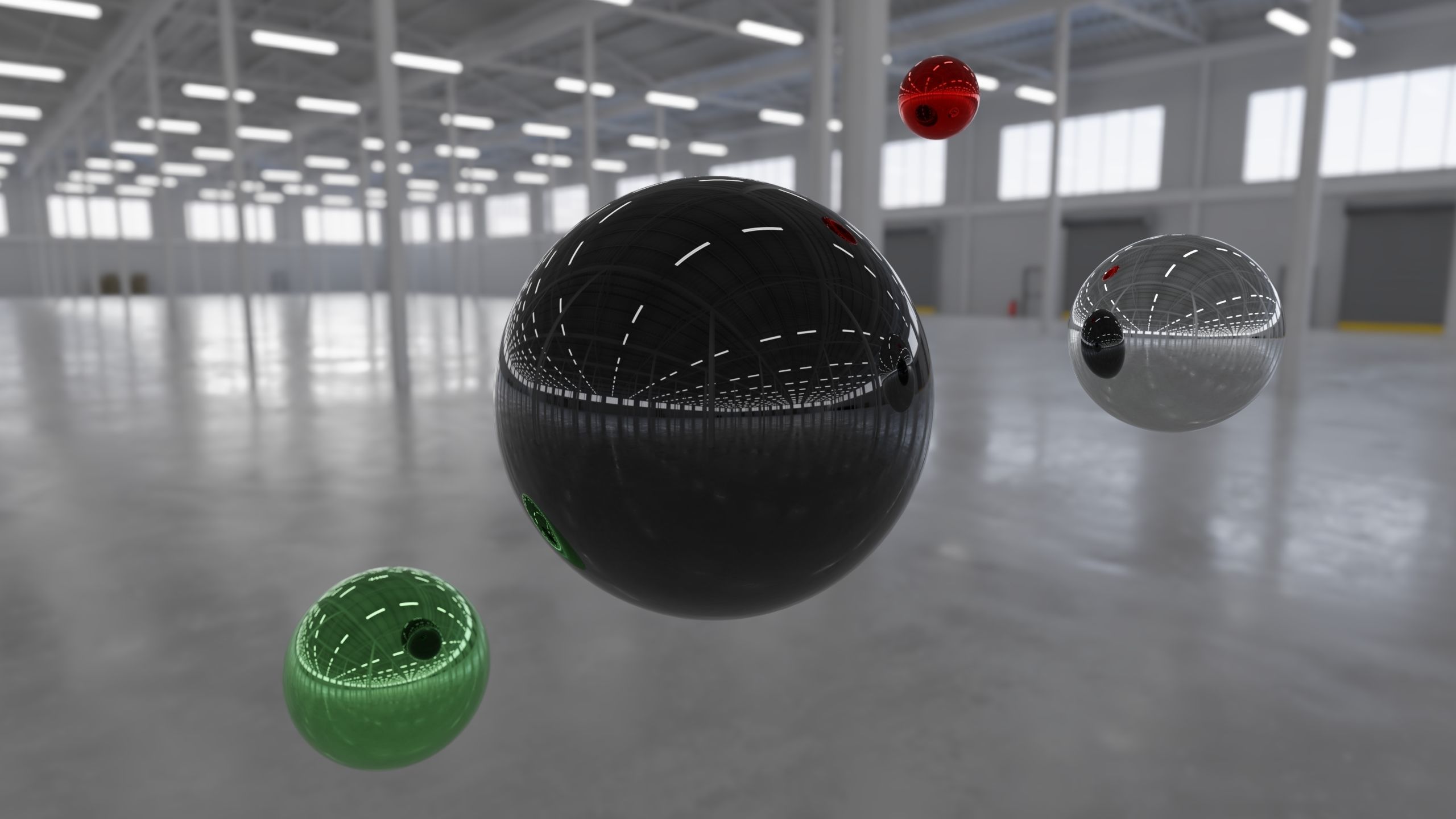 HDRI - Industrial Warehouse Interior 5b Texture_3