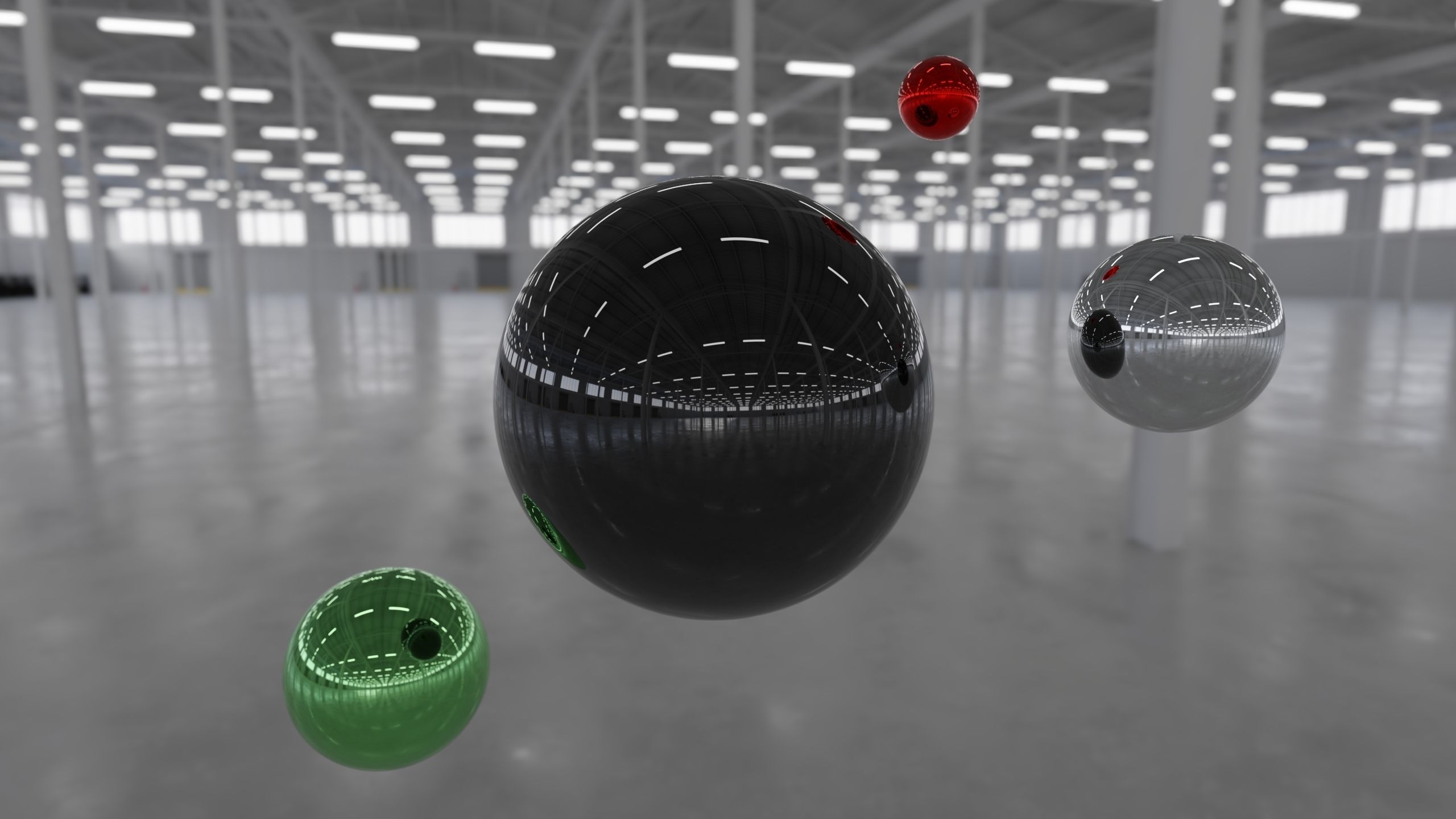HDRI - Industrial Warehouse Interior 5b Texture_1