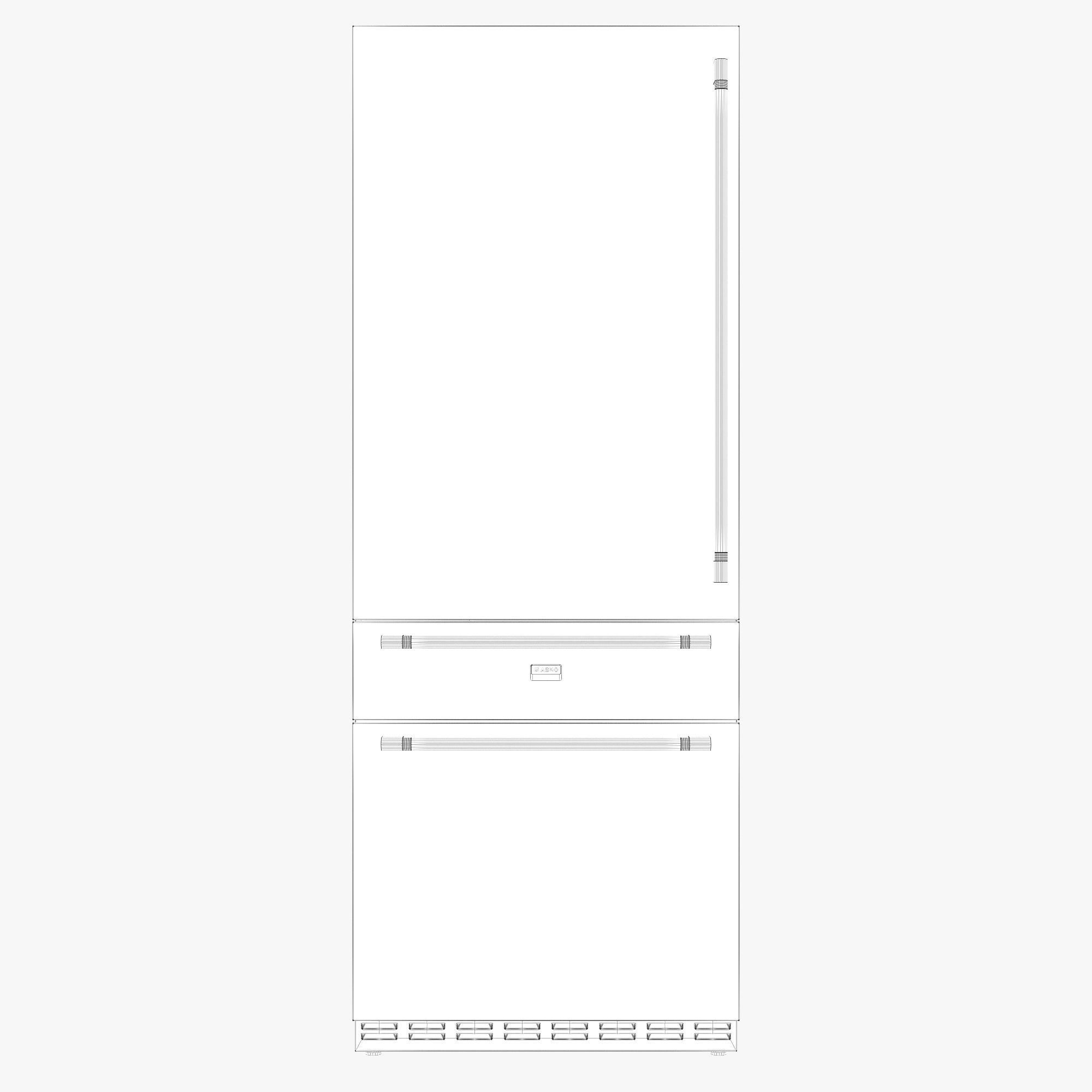 Asko RW 2826 S-RWF 2826 S refrigerator 3D model_5
