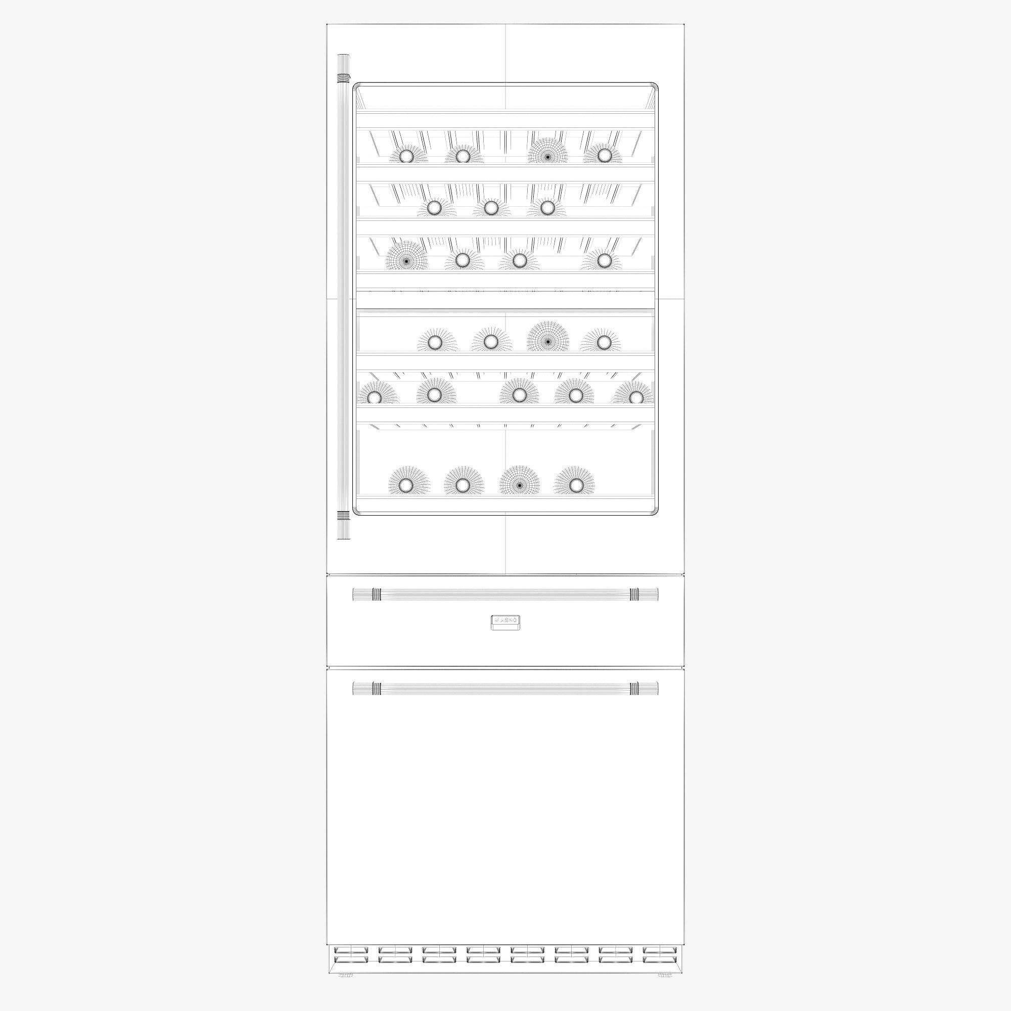 Asko RW 2826 S-RWF 2826 S refrigerator 3D model_6