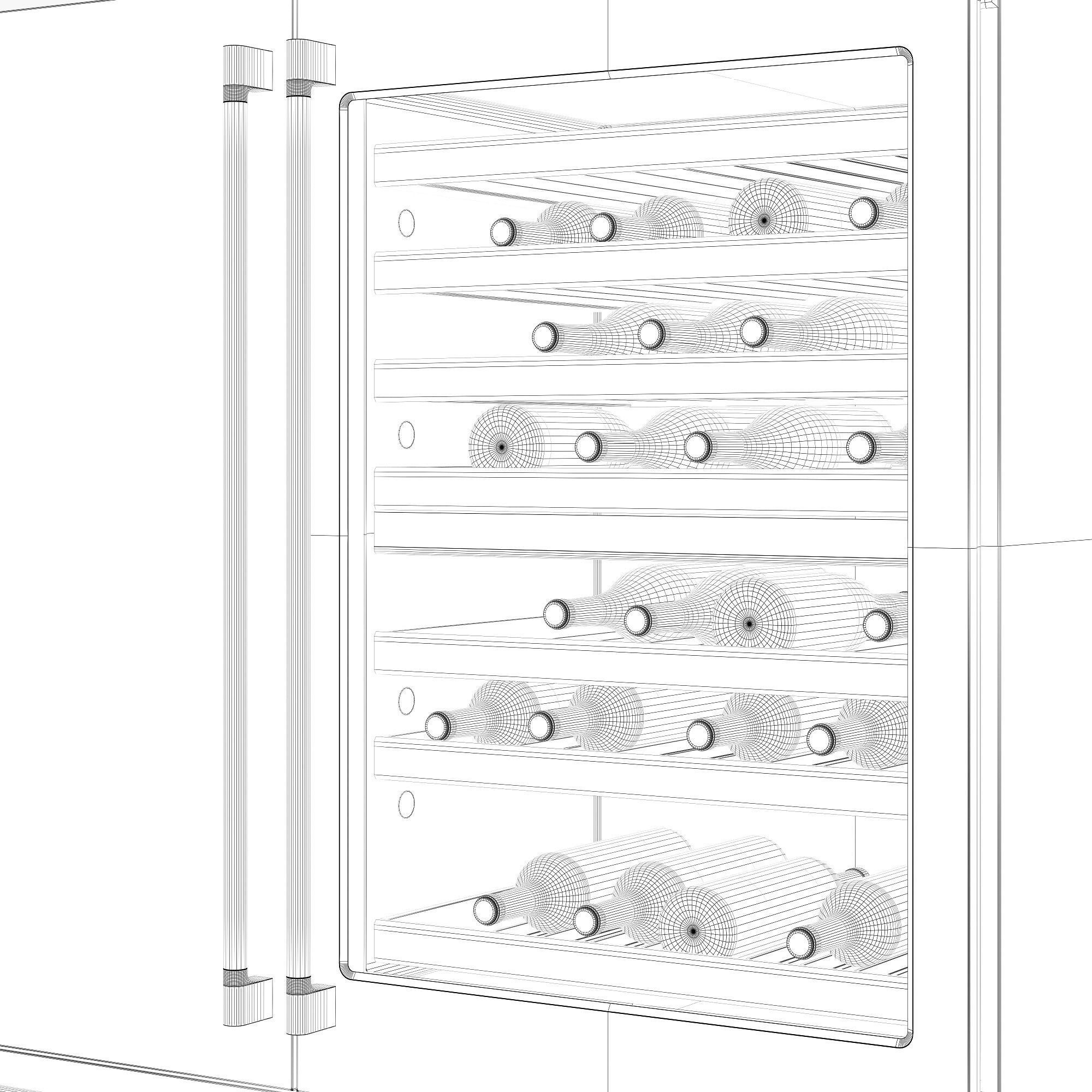 Asko RW 2826 S-RWF 2826 S refrigerator 3D model_7