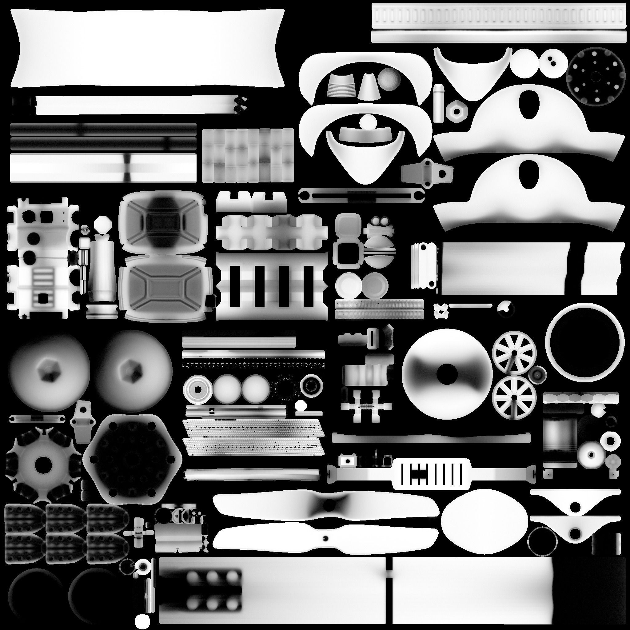 Airrobot - Drone 3D model_2