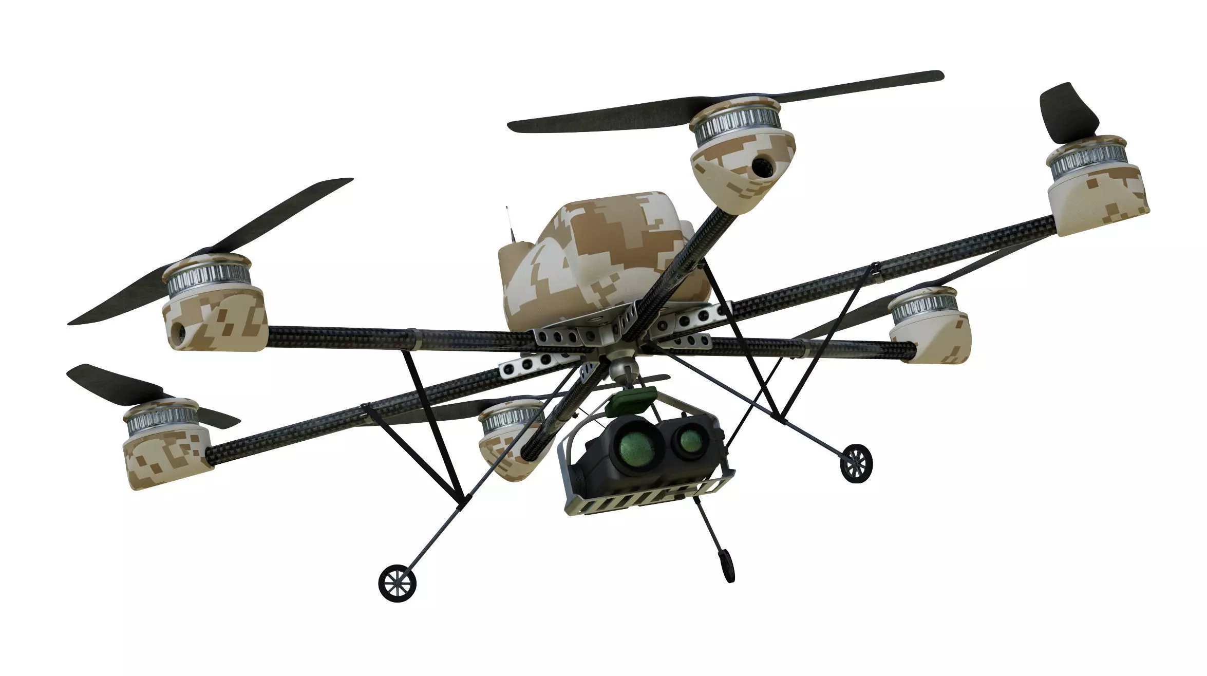 Airrobot - Drone 3D model_0