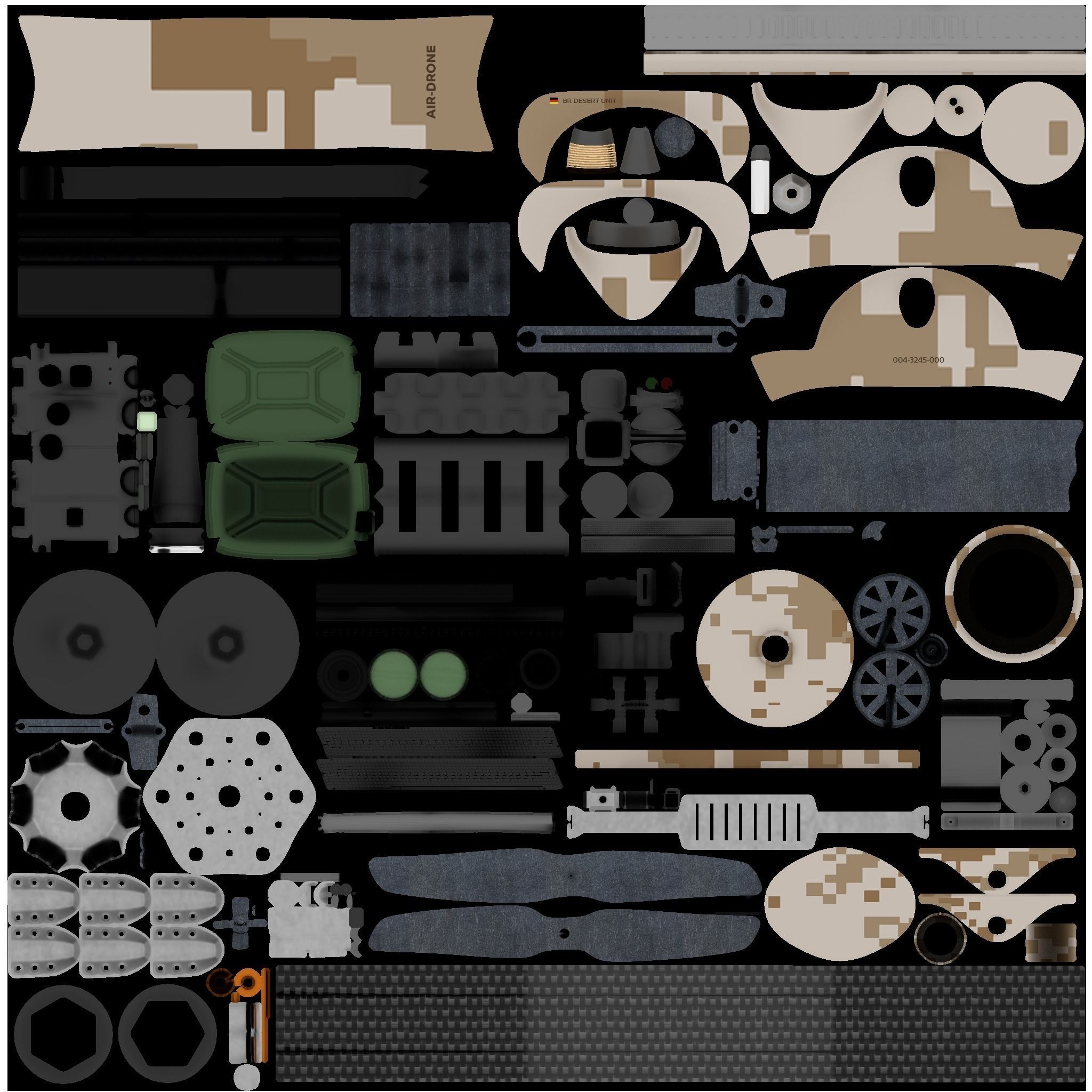 Airrobot - Drone 3D model_1