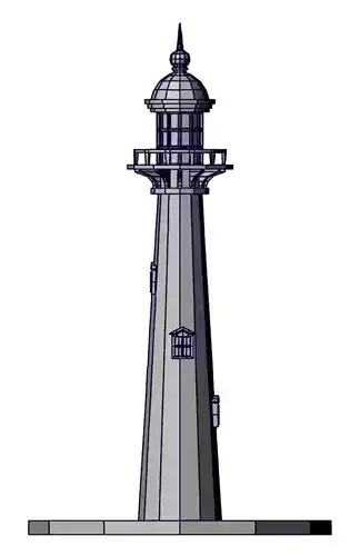 TOWER lighthouse icon design