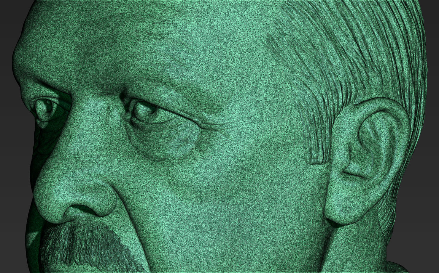 Recep Tayyip Erdogan 3D print model_4