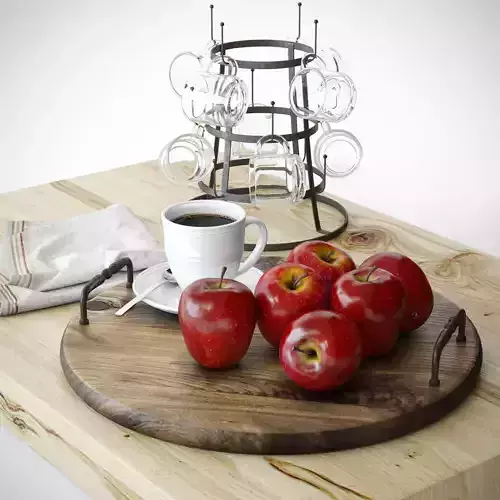 apples glass holder