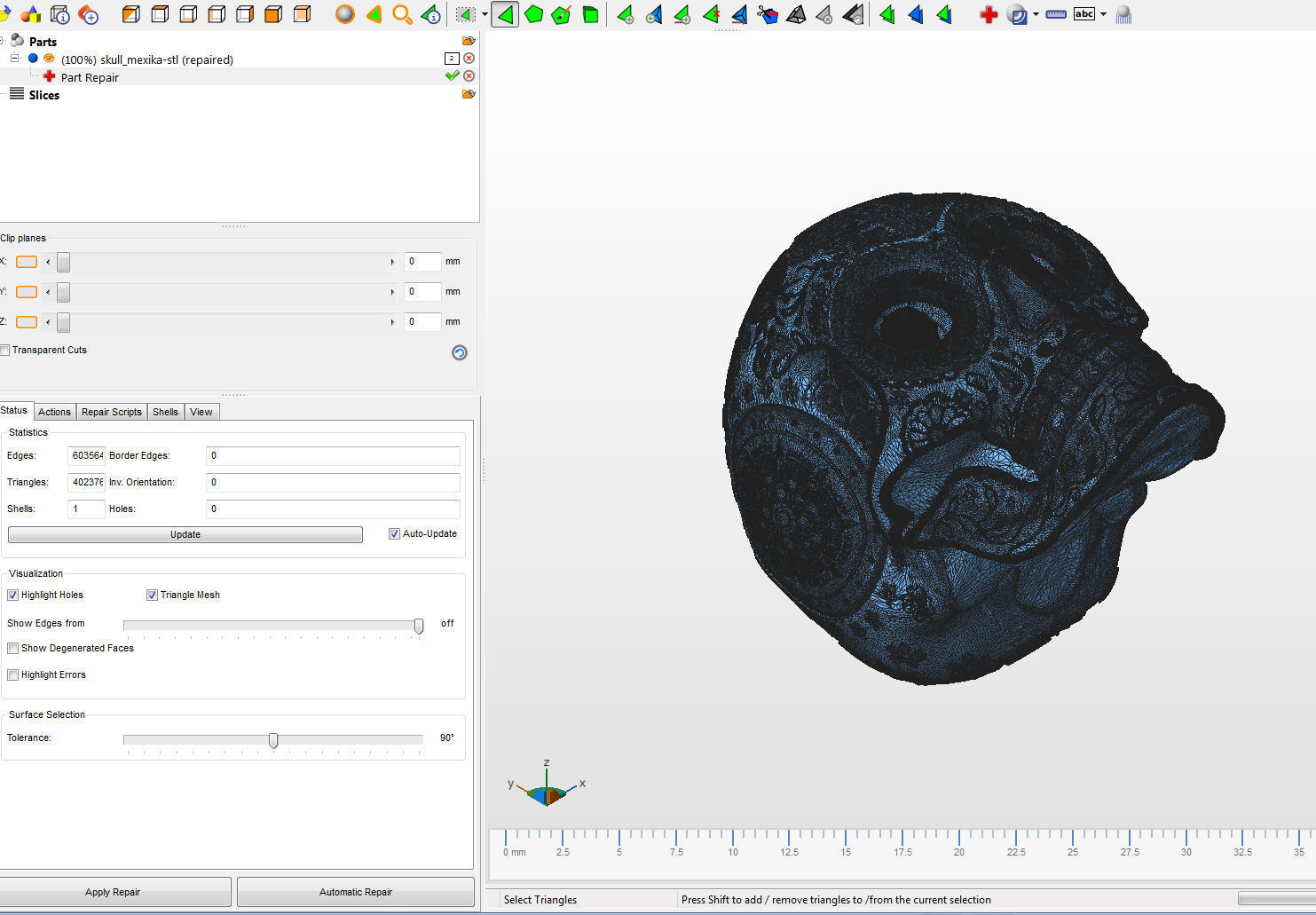 Skull chicano  3D print model_15
