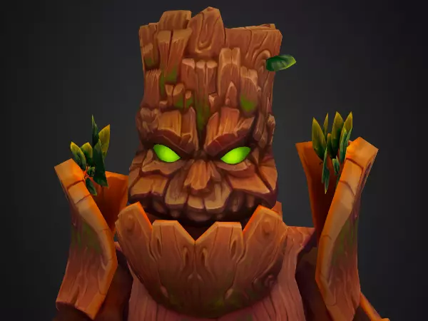 Forest Ent Low-poly 3D model