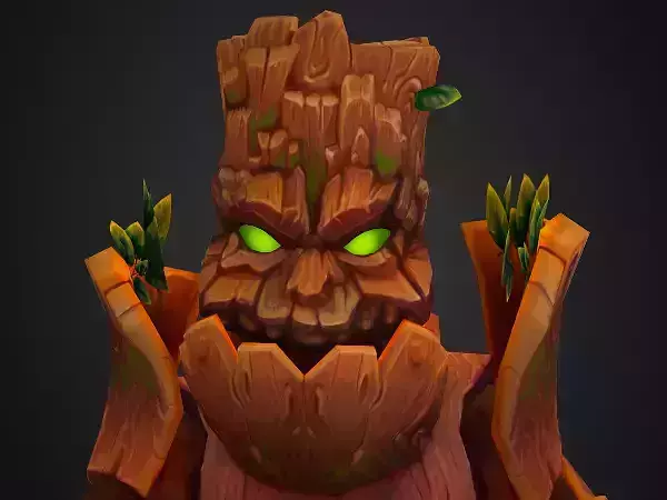 Forest Ent Low-poly 3D model