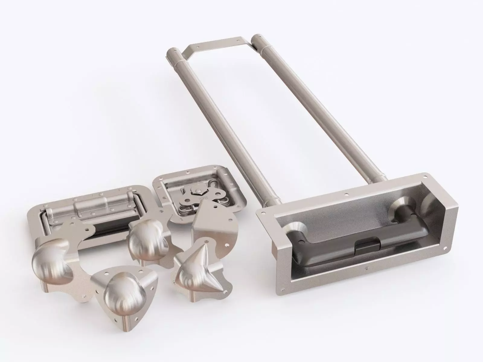 Flight Case furniture 3D model_0