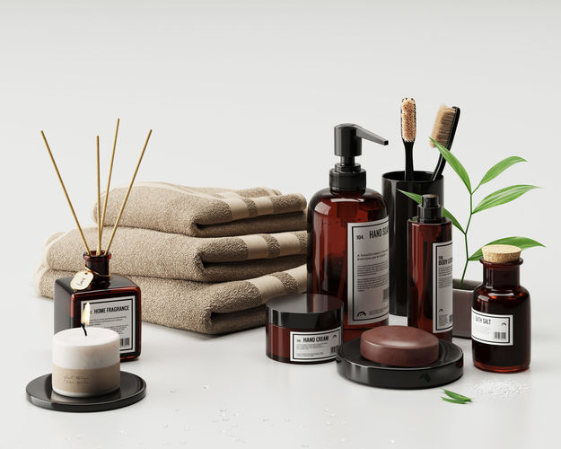 Bathroom Kit 3D model