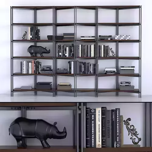 Cattelan Italia Bookcase Hudson 3D model