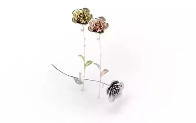 rosses rose stud earrings