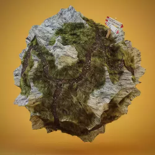 Tiny Landscape Free 3D model