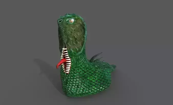 Snake Monster 3D model
