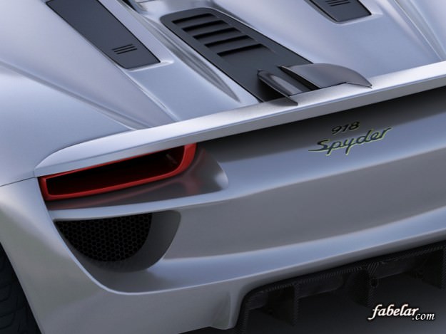 Porsche 918 spyder Vray 3D model_8