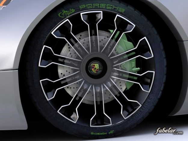 Porsche 918 spyder Vray 3D model_5