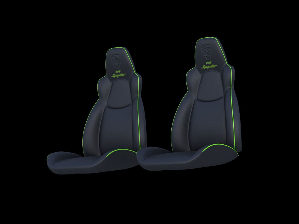 Porsche 918 spyder Vray 3D model_11