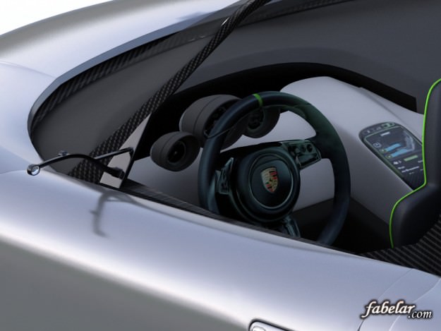 Porsche 918 spyder Vray 3D model_6
