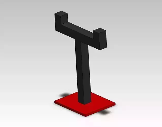 Headphone Holder Free 3D print model