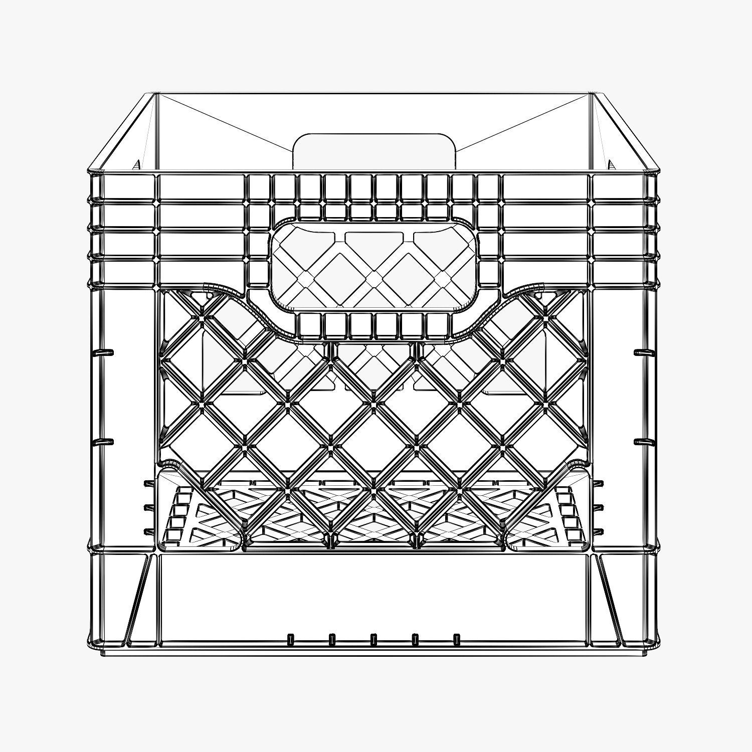 Crate and barrel decoration children room set 001 3D model_12