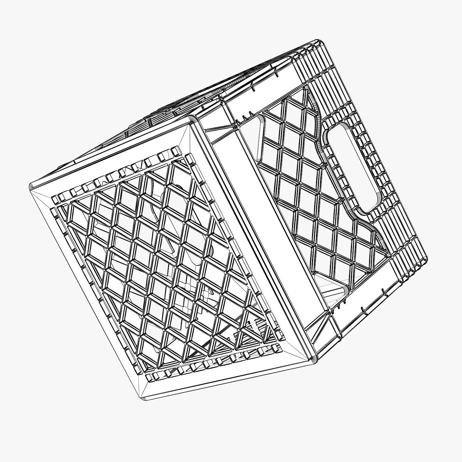 Crate and barrel decoration children room set 001 3D model_13