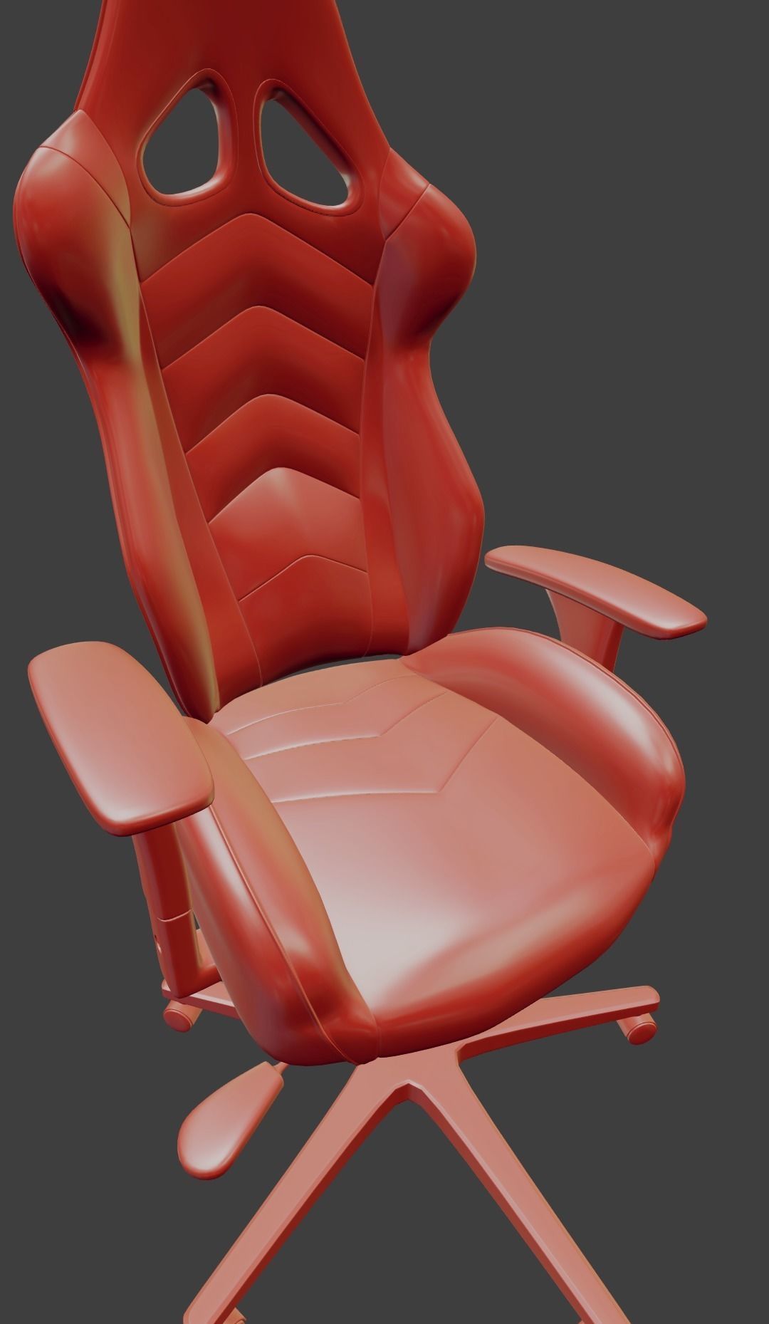 gaming chair  3D model_5
